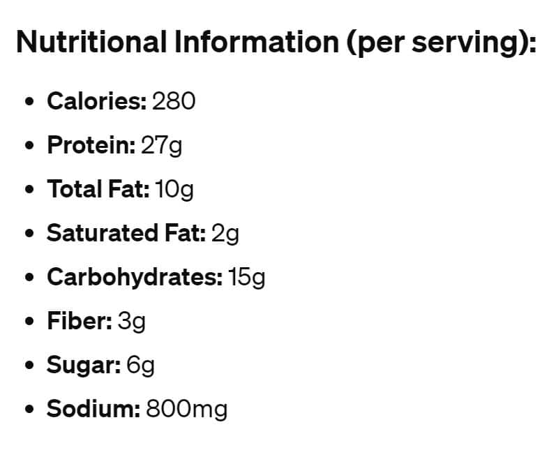 Nutritional-Information