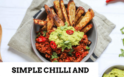 Simple Chilli and Sweet Potato Chips
