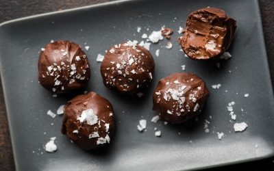 Decadent Chocolate Peppermint Truffles
