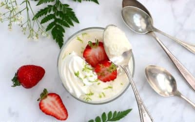 Guilt Free Low-Fat White Chocolate Mousse