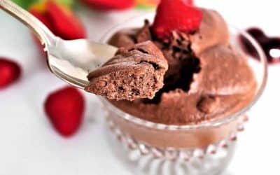 Low-Calorie Chocolate Mousse in 3 easy steps